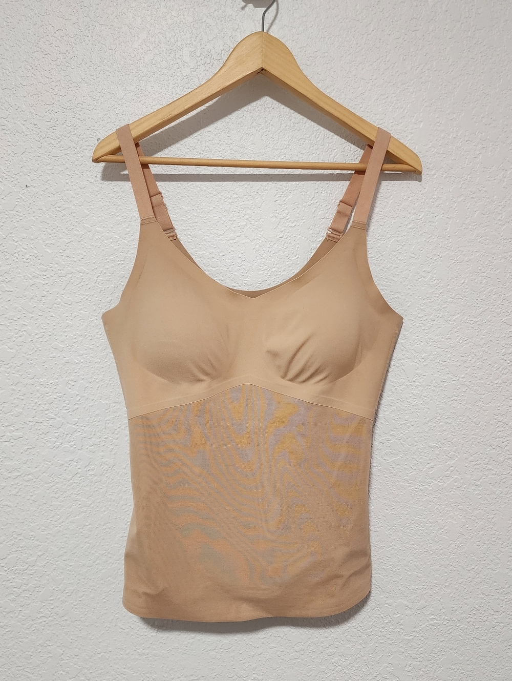 Honeylove Lift Wear Cami Top Shaperwear With Removal Cups Tan Size XL